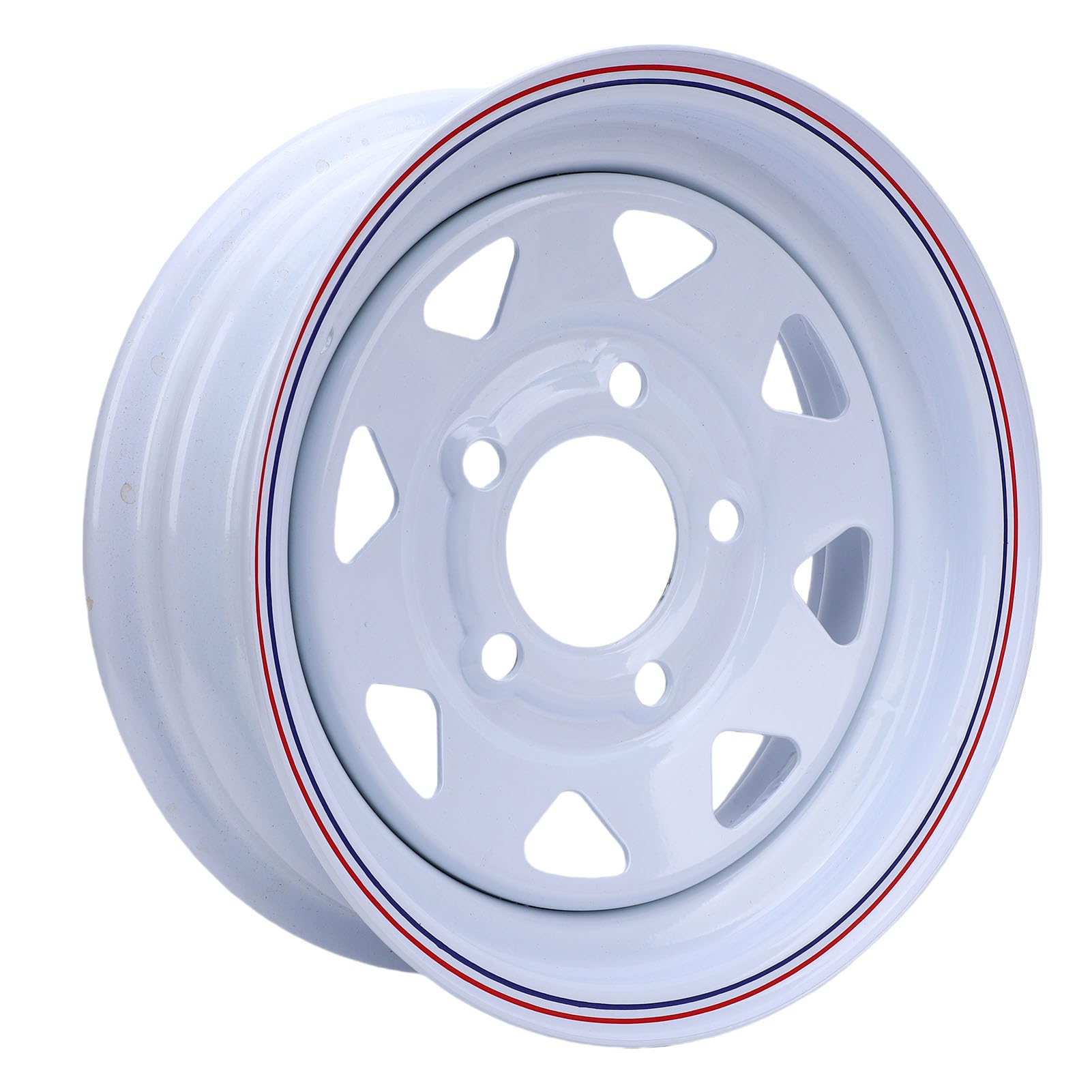 Bnineteenteam Metalowe Koło Premium 12x4,5-114,3 do Przyczep do łodzi: Wytrzymałe Felgi Aluminiowe, Przetestowane Pod Kątem Bezpieczeństwa, Optymalna Opona i przyczepność do Drogi