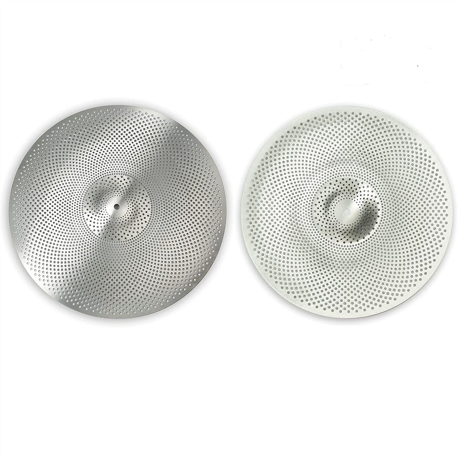 4 Stück Low Volume Mute Becken Beckensatz