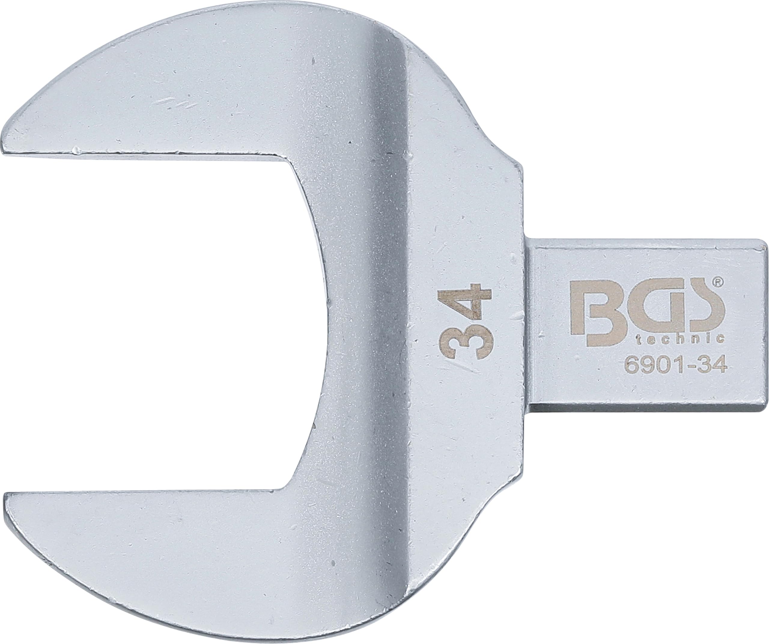 BGS 6901-34 | Clé plate | 34 mm | Empreinte 14 x 18 mm