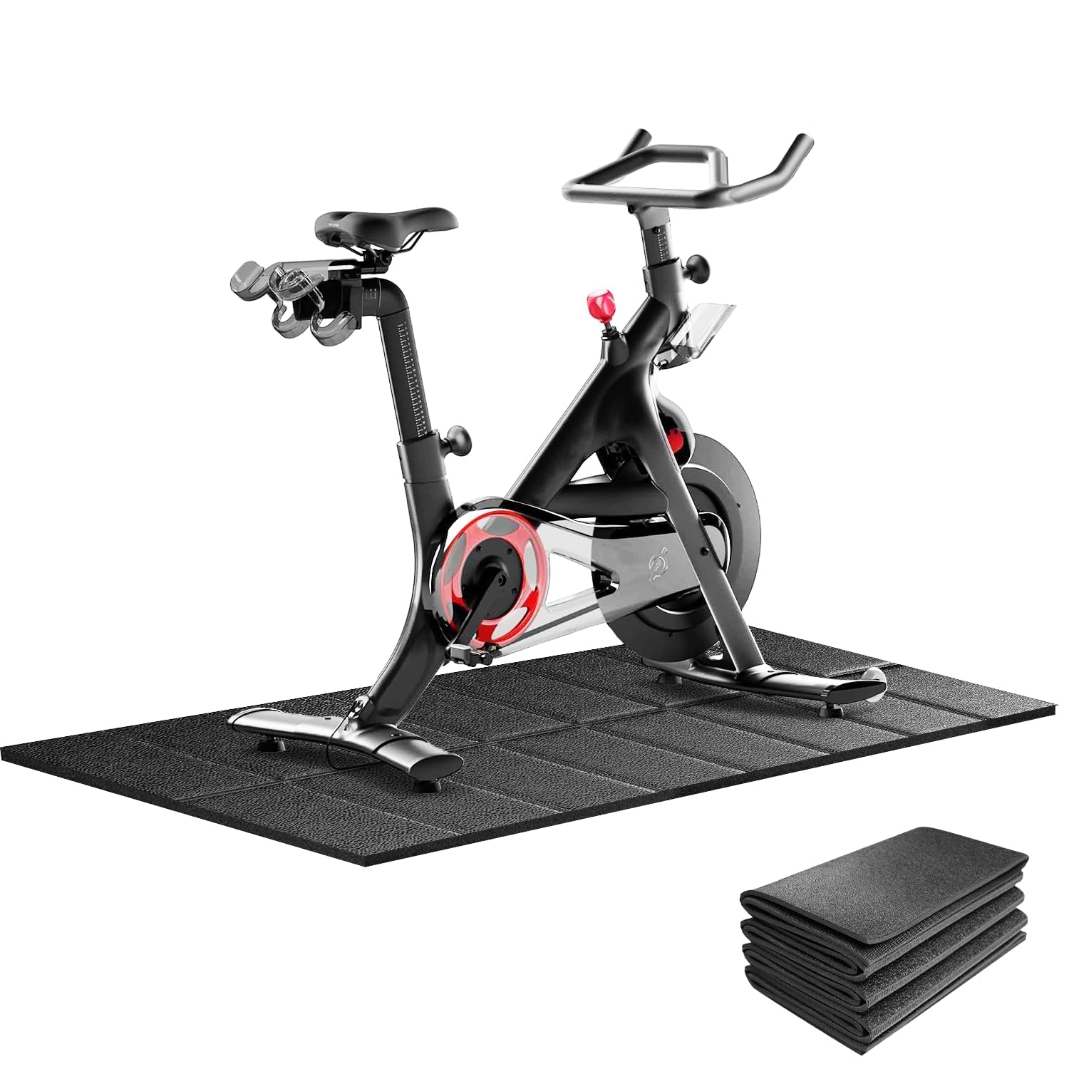 Treadmill Walking Pad Mat for Carpet, for Hardwood Floors, 160x75 cm Mat for Under Treadmill/Walking pad/Bike, Exercise Equipment Mat, No Slip, Noise Shock Absorption โ image 1