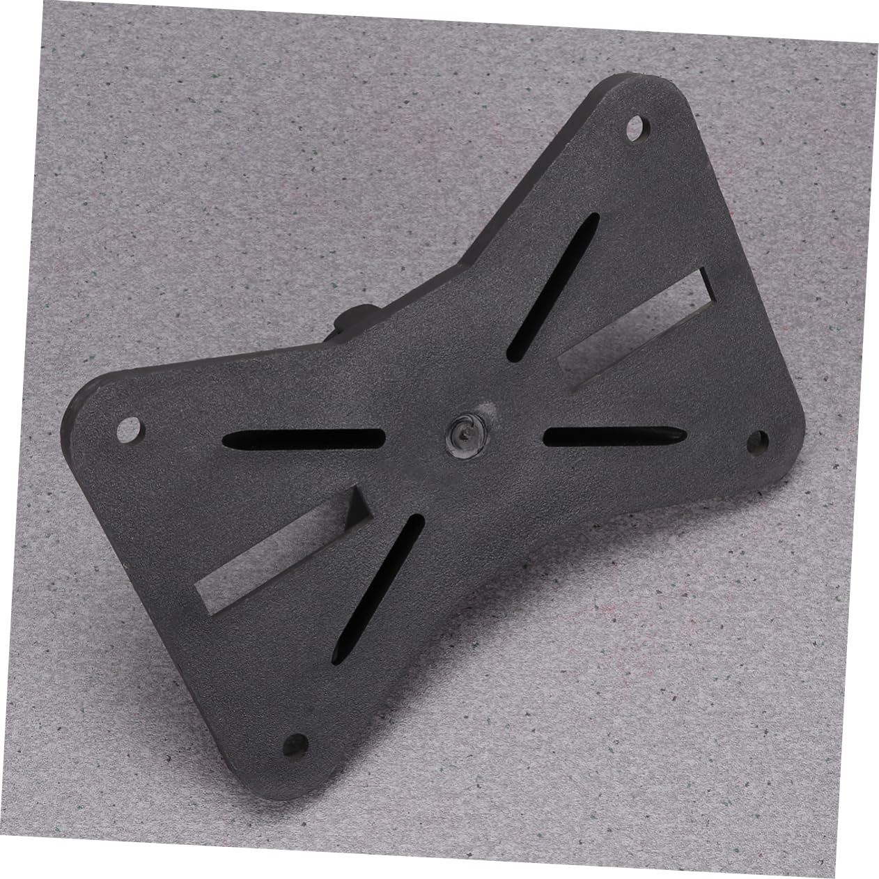 LALAFINA Plastic Speaker Bracket Base Support Holder Durable Speaker Stand for Easy Installation and Professional Use Black