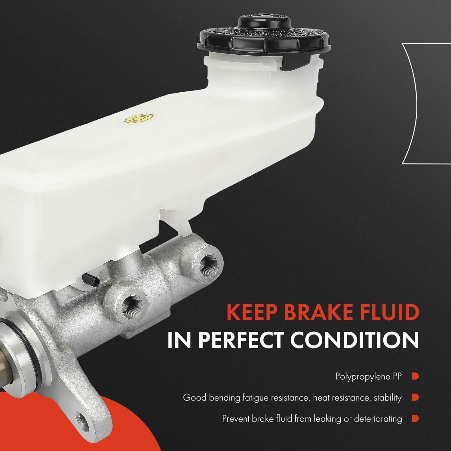 A-Premium Brake Master Cylinder Compatible with Honda Vehicles - Civic 2016 2017 2018 2019 - Replace# 46100TBAA01
