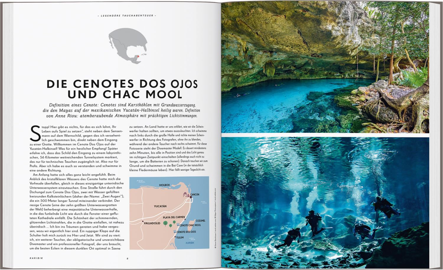 LONELY PLANET Bildband Legendäre Tauchabenteuer: 40 einzigartige Tauchspots auf der ganzen Welt