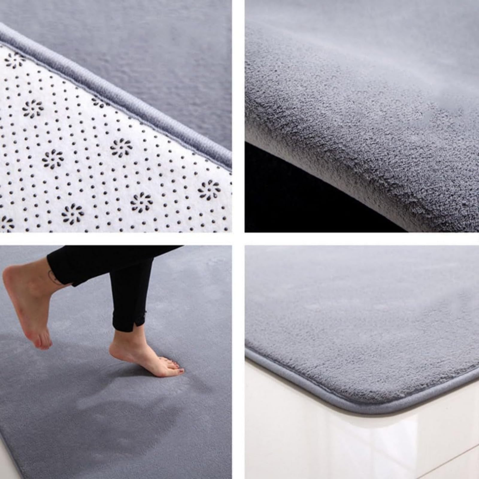 Nalaya - Baby Krabbel-& Spielmatte，Extra Dicke Krabbelmatte für Babys, 100x150x3cm, rutschfeste Spielmatte mit weichem Kurzflor, pflegeleicht – ideal für Kleinkinder und Laufstall