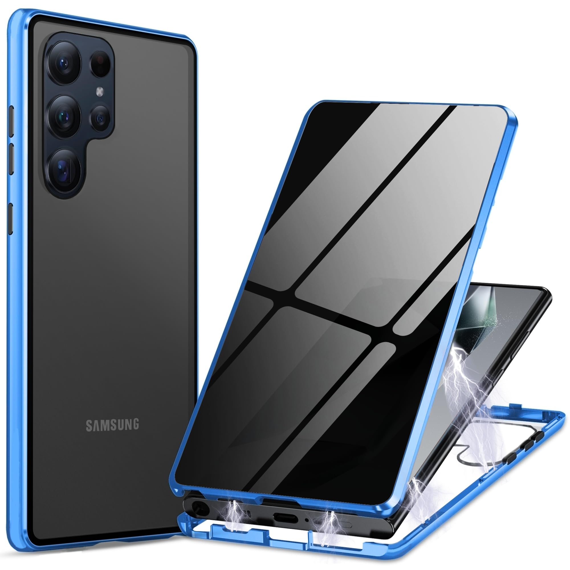 Amazon.com: Privacy Magnetic Case for Samsung Galaxy S24 Ultra