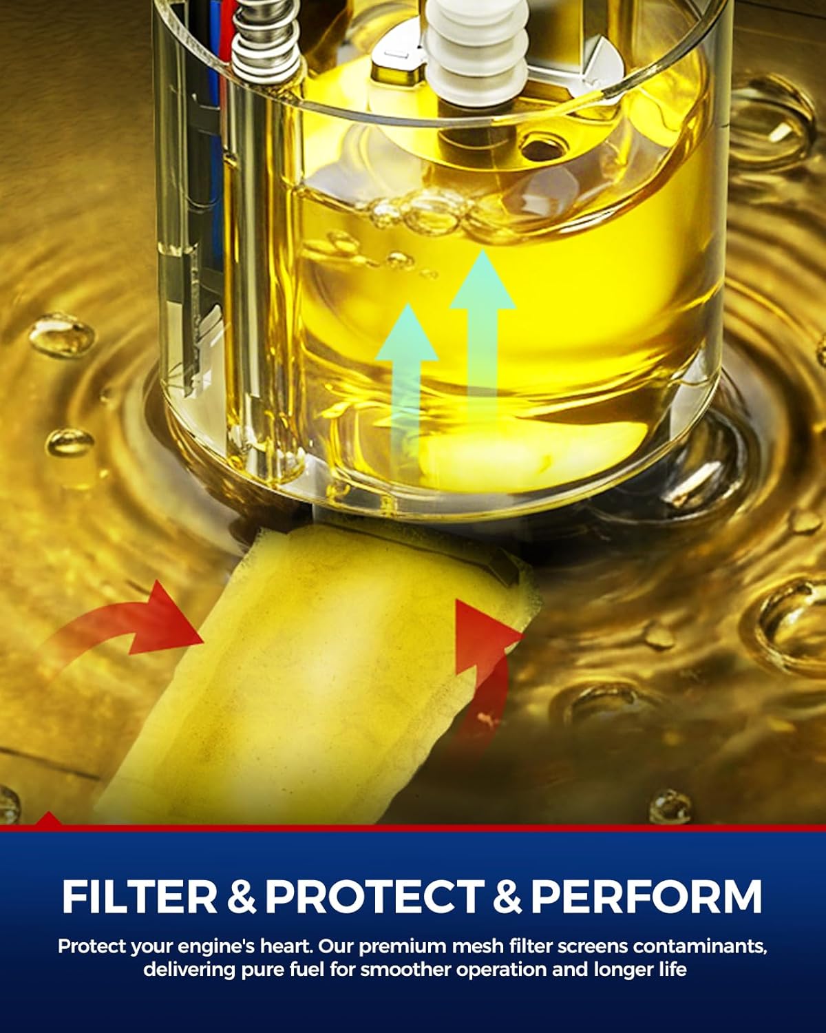 KAX Electric Fuel Pump Module Assembly Compatible with 2005-2007 Trailblazer, Envoy, Rainier, SSR, Ascender, 9-7x, FG0515 - Image 7