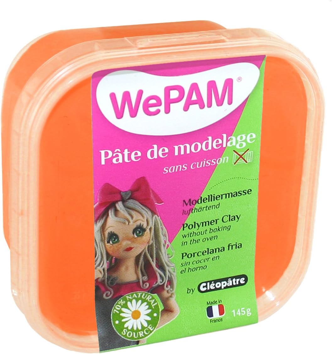 Wepam Air Child End, Modelling Learning Materials 145 g Orange