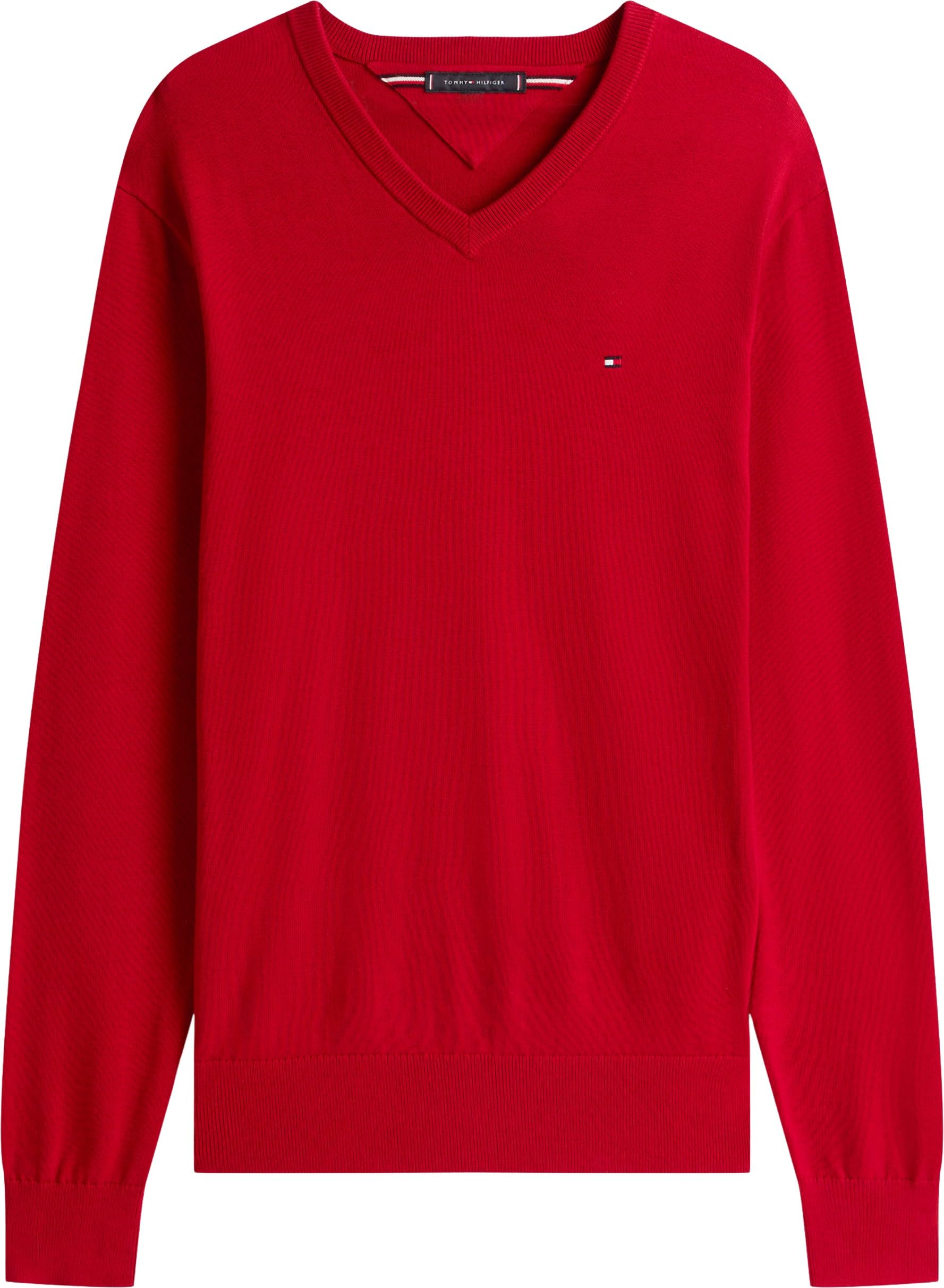 Tommy Hilfiger Pull Homme Essential Cotton Col en V