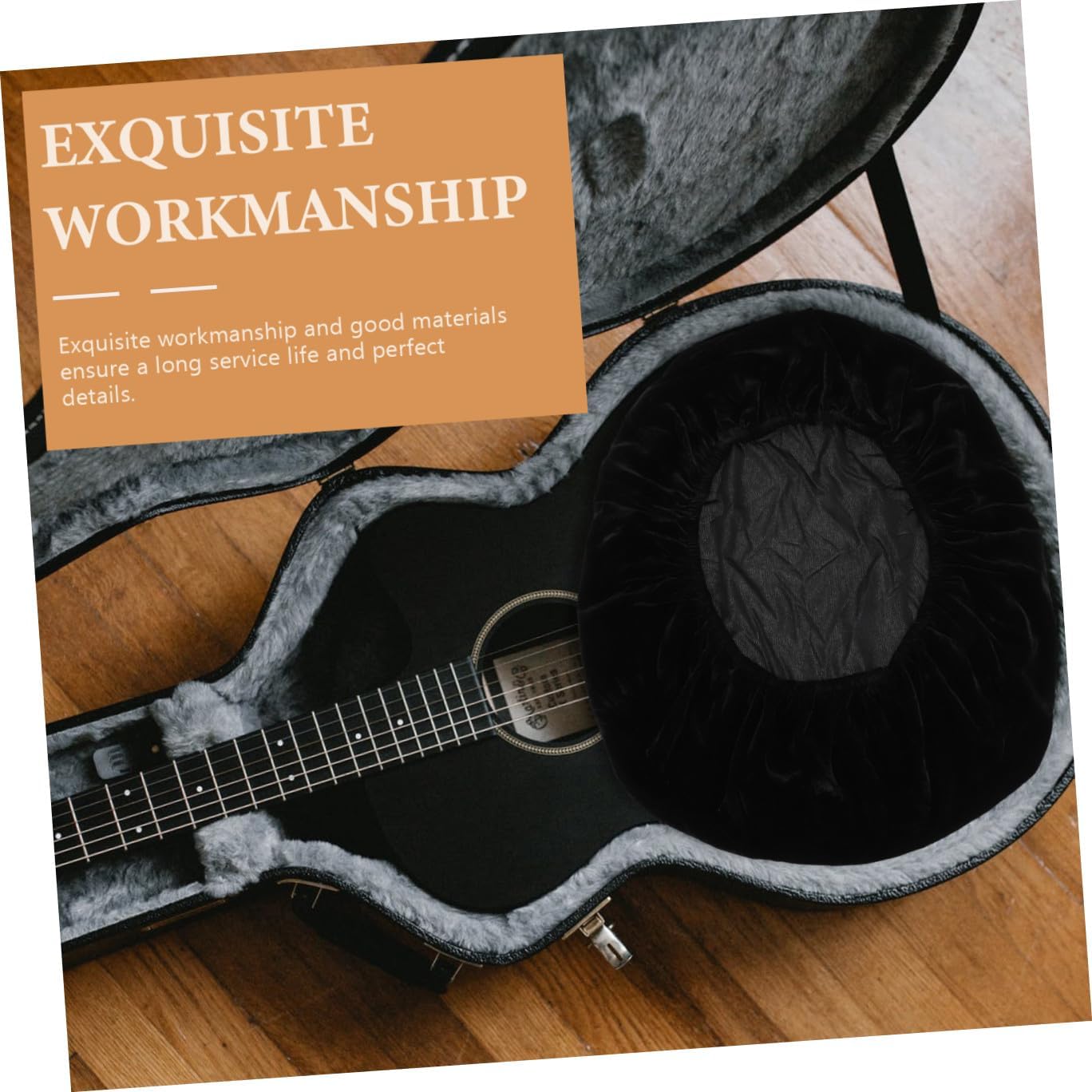 Delicate Guitar Cover Protector for Acoustic Classical and Electric Guitars and Shield against Ash Debris and Sunlight image 5