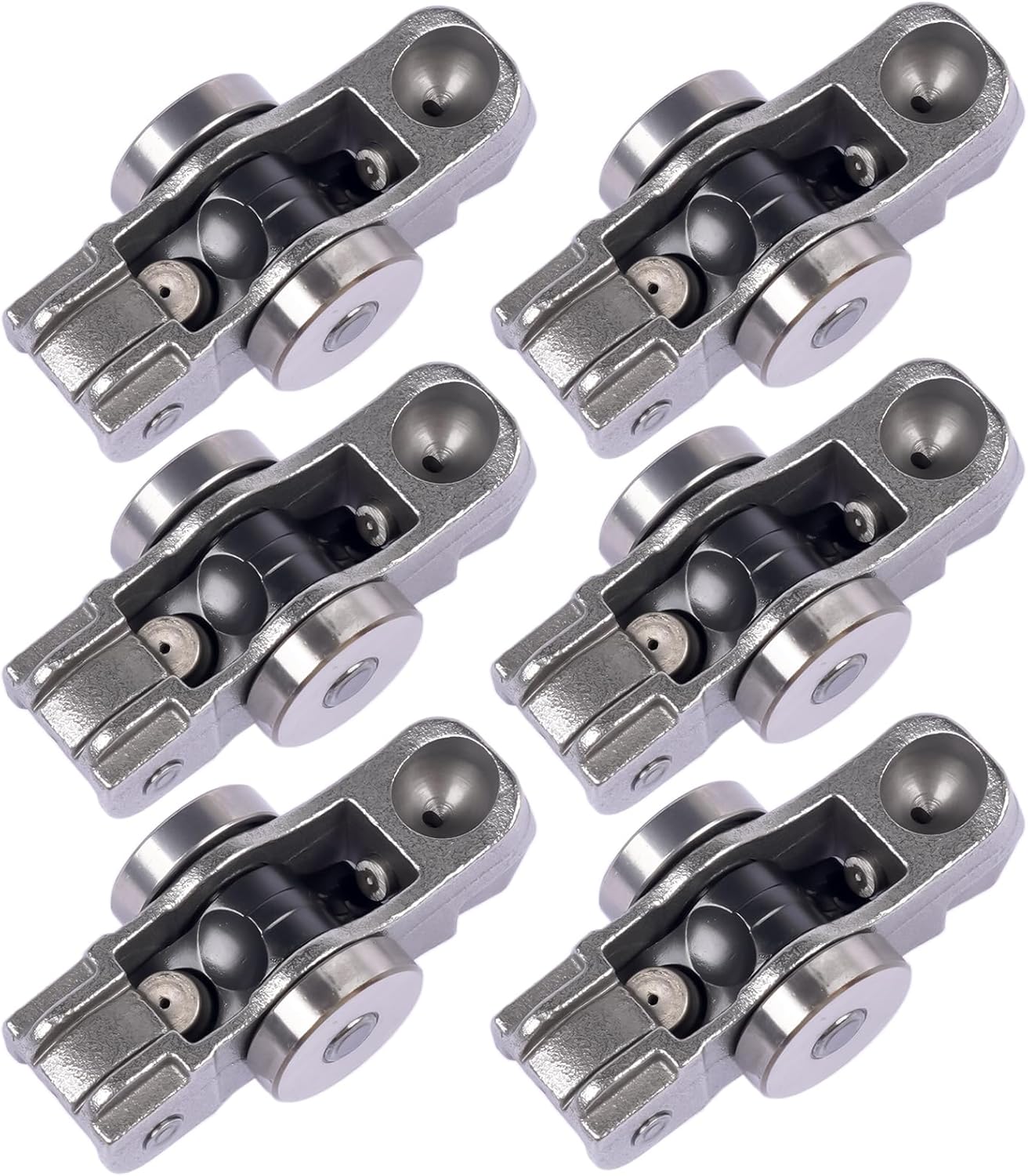 Set of 6 Valve Rocker Arm Intake Replacement for 2016-2024 Dodge Durango Chrysler Pacifica Jeep Grand Cherokee Wrangler Ram ProMaster 1500 3.6L #5047896AD, 5047896AC