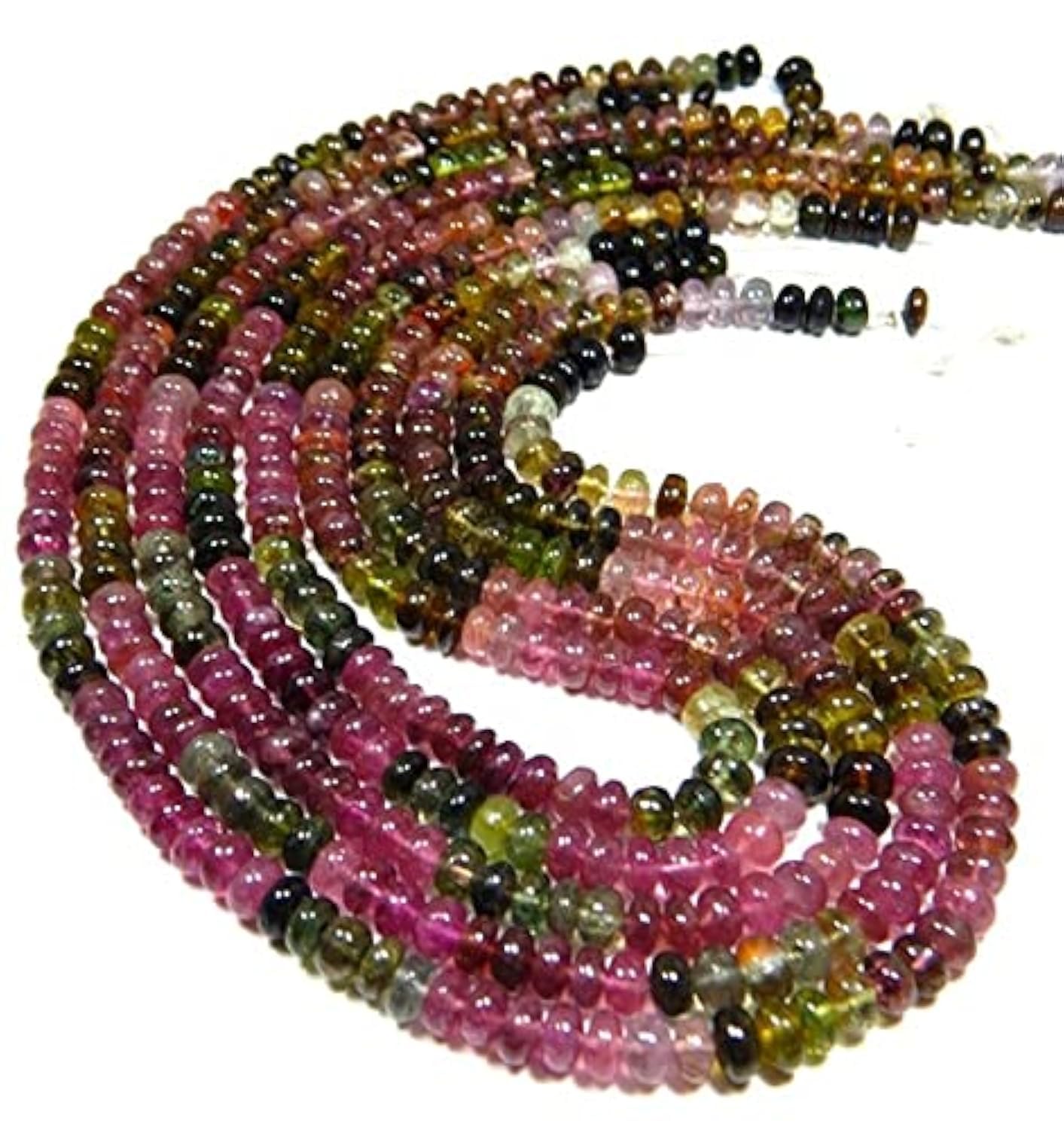 Opale indienne bleue LKBEADS perles de qualité supérieure en forme de pneu lisse 5mm pour joaillerie