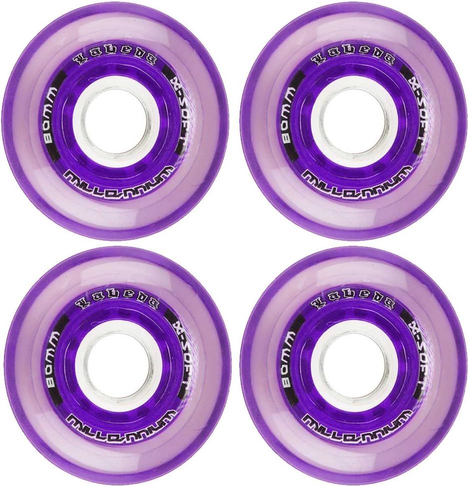 Labeda Millenium Inline Skate Wheels 4 Pack