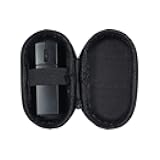 Ultra Small Bluetooth Wireless Mouse, Dual Mode (BT+2.4G) Noiseless Rechargeable (with Mouse Case), 1200 DPI Slim and Portable Mini Travel Cordless Mice for PC Computer Laptop (Black)