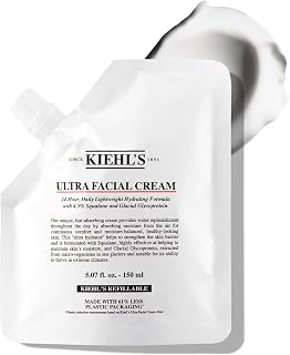 Ultra Facial Cream, Face Moisturiser For Women & Men, Suitable for All Skin Types, Fragrance-Free, 150Ml, Refill Pouch