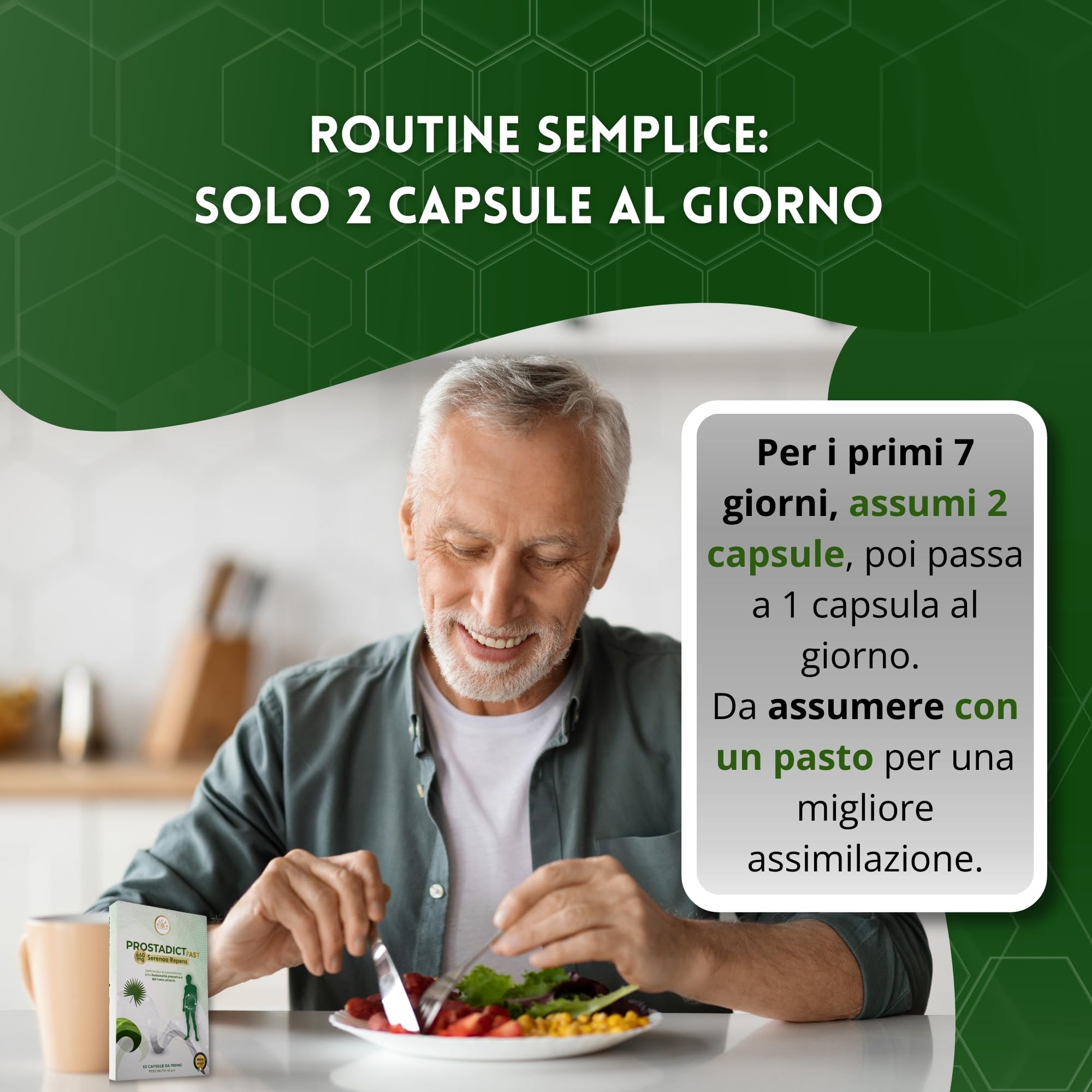 Serenoa Repens 660mg Saw Palmetto | Integratore Prostata Uomo con Estratto di Epilobio, Ortica e Pygeum per il Supporto delle Vie Urinarie Uomo