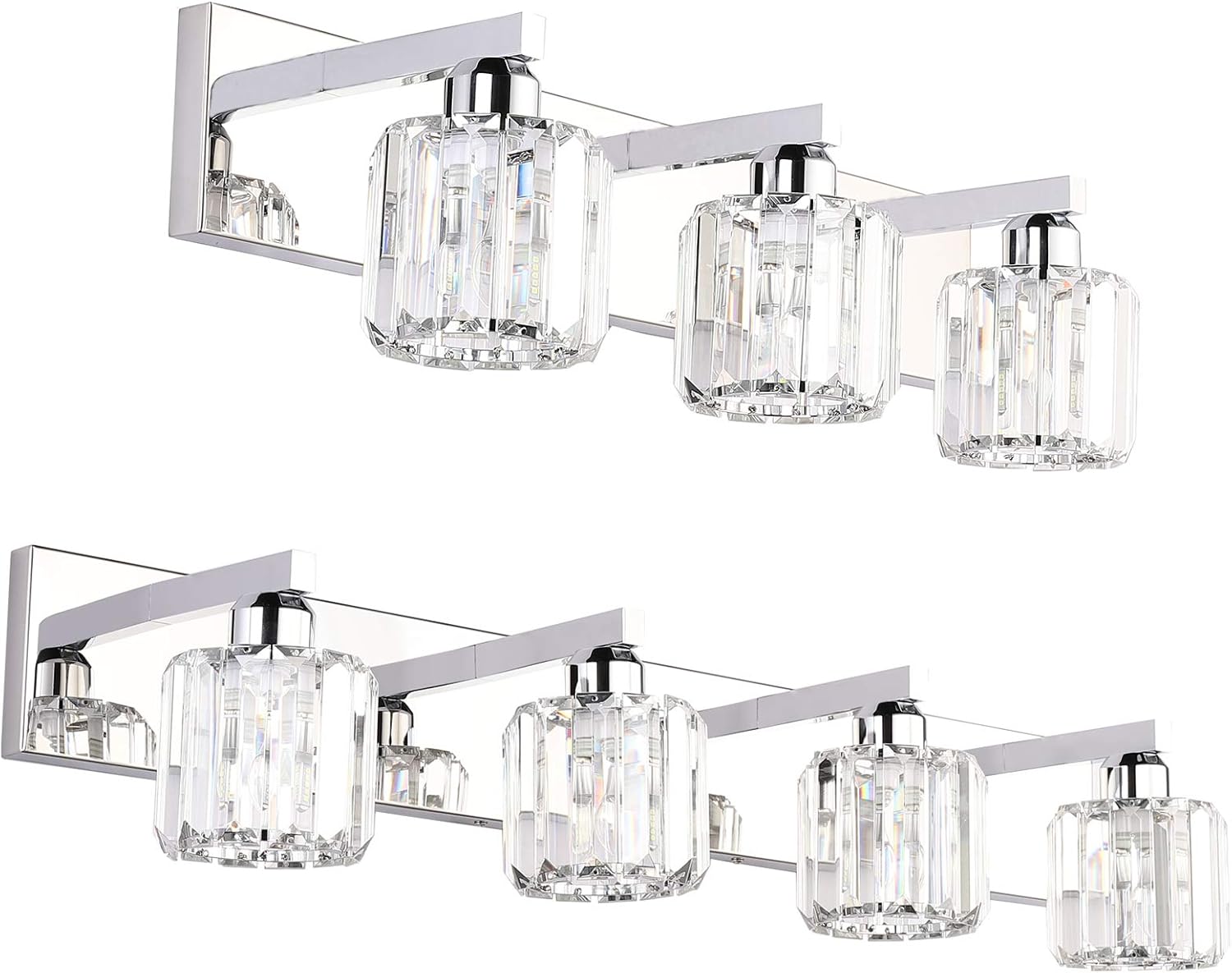 Aipsun Crystal Bathroom Vanity Light Fixtures Modern Vanity Lighting Fixtures Over Mirror