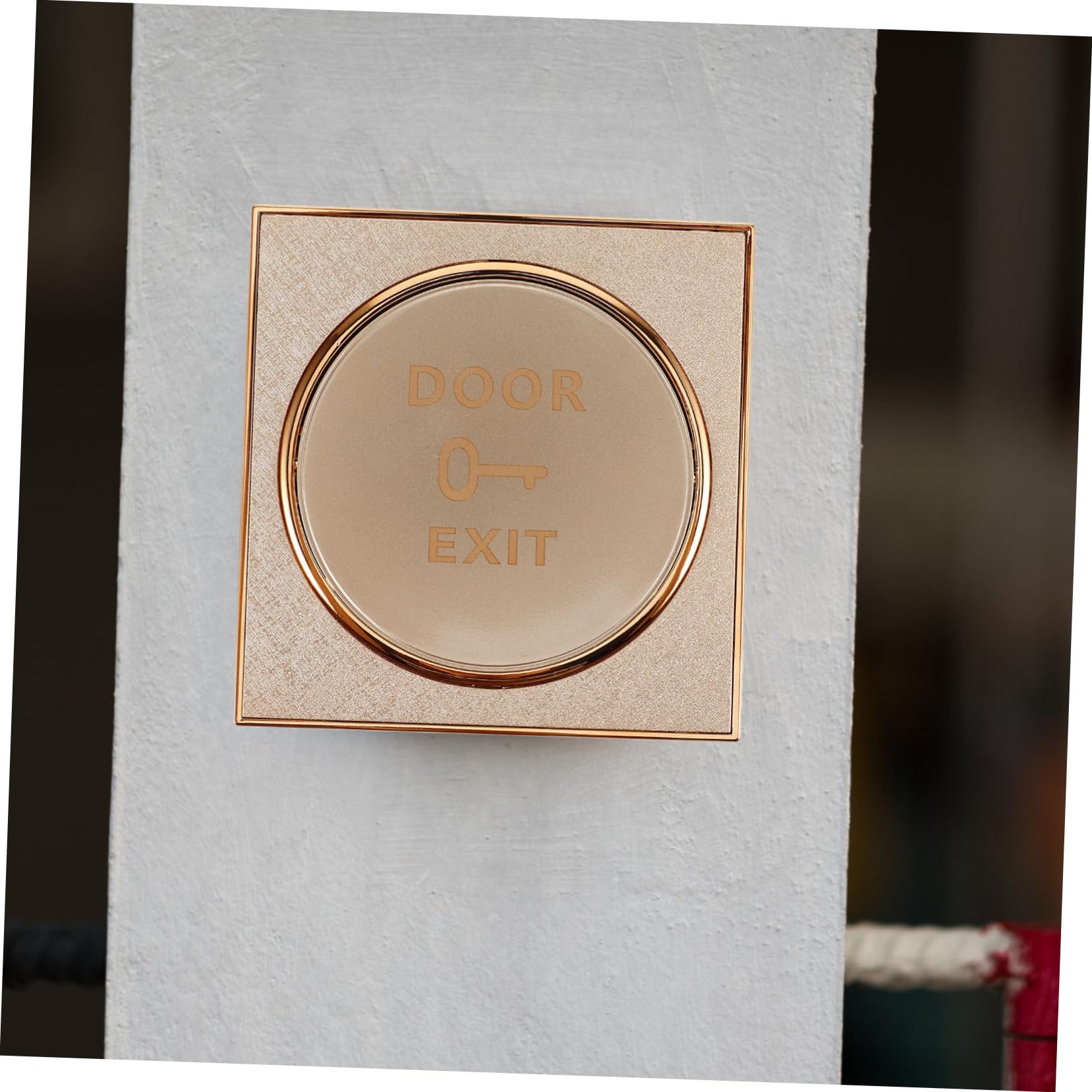 Homoyoyo 5pièces Bouton Poussoir Pour Système De Plaque Étanche Avec Led Pour Sortie Facile Installation Simple Intérieur Et Extérieur