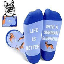 Funny Dog Sock for Women Men - Corgi Golden Retriever Gift, Shepherd Boston Chihuahua Sock