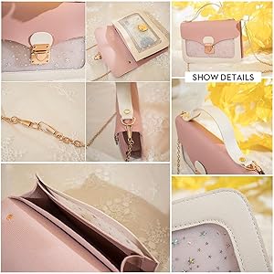 Borsa A Tracolla Principessa Per Bambine - Mini Zainetto Alla Moda Con Catena, Regalo Perfecto - Foto 10