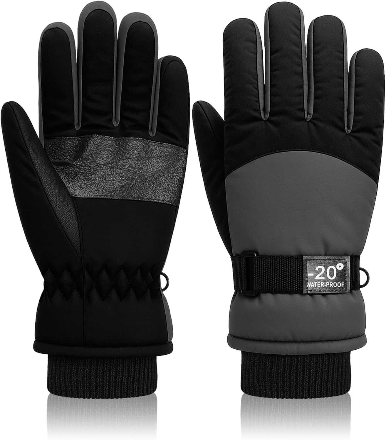 Geyoga Kids Waterproof Winter Snow Ski Gloves