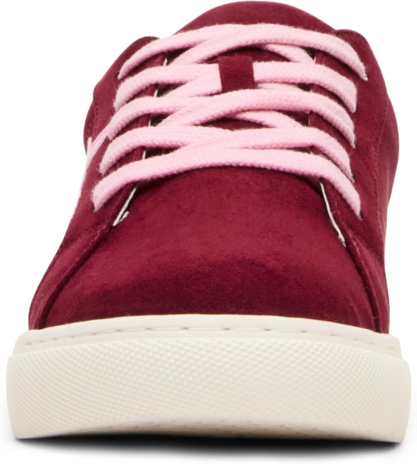 Steve Madden Girl's Rezume Sneaker, Burgundy, 10 - Image 2