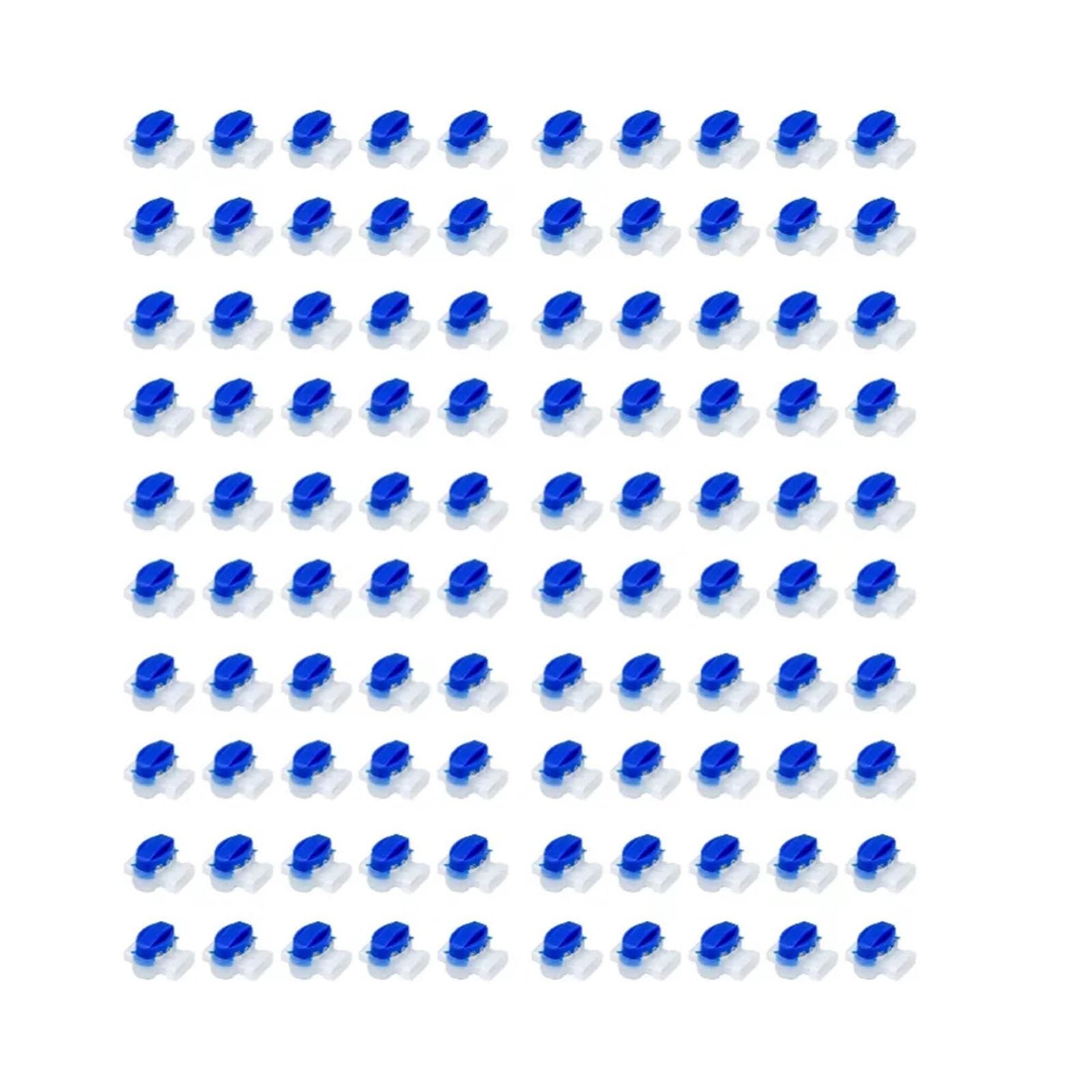 Accessori Per Tosaerba 10-100 pezzi Morsetti for cavi impermeabili Connettori for cavi for tosaerba automatici da giardino Blocchi terminali a 3 pori Tosaerba robotizzato Attrezzo