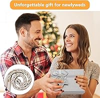 Vista 7 de Cordón de boda para boda en algodón natural Lazos para Boda Cordón de boda Patrón celta tradicional