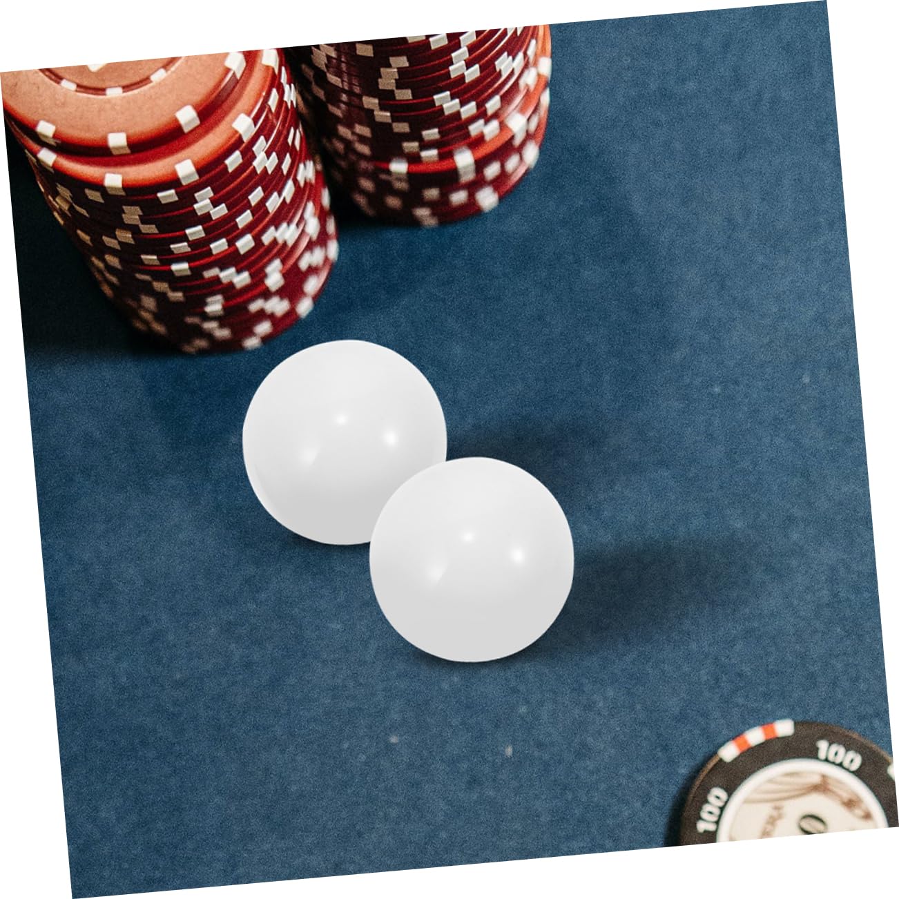 BRIGHTFUFU Roulette Game Wheel Beads Round Beads for Roulette Enhance Your Game Experience