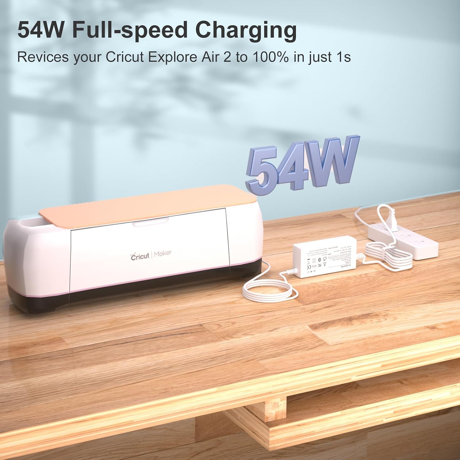 18V Power Cord for Cricut Explore Air 2 Maker - Replacement Accessory