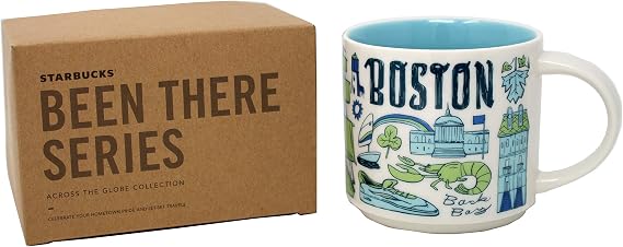 Starbucks Been There Series Boston Ceramic Mug, 14 Oz