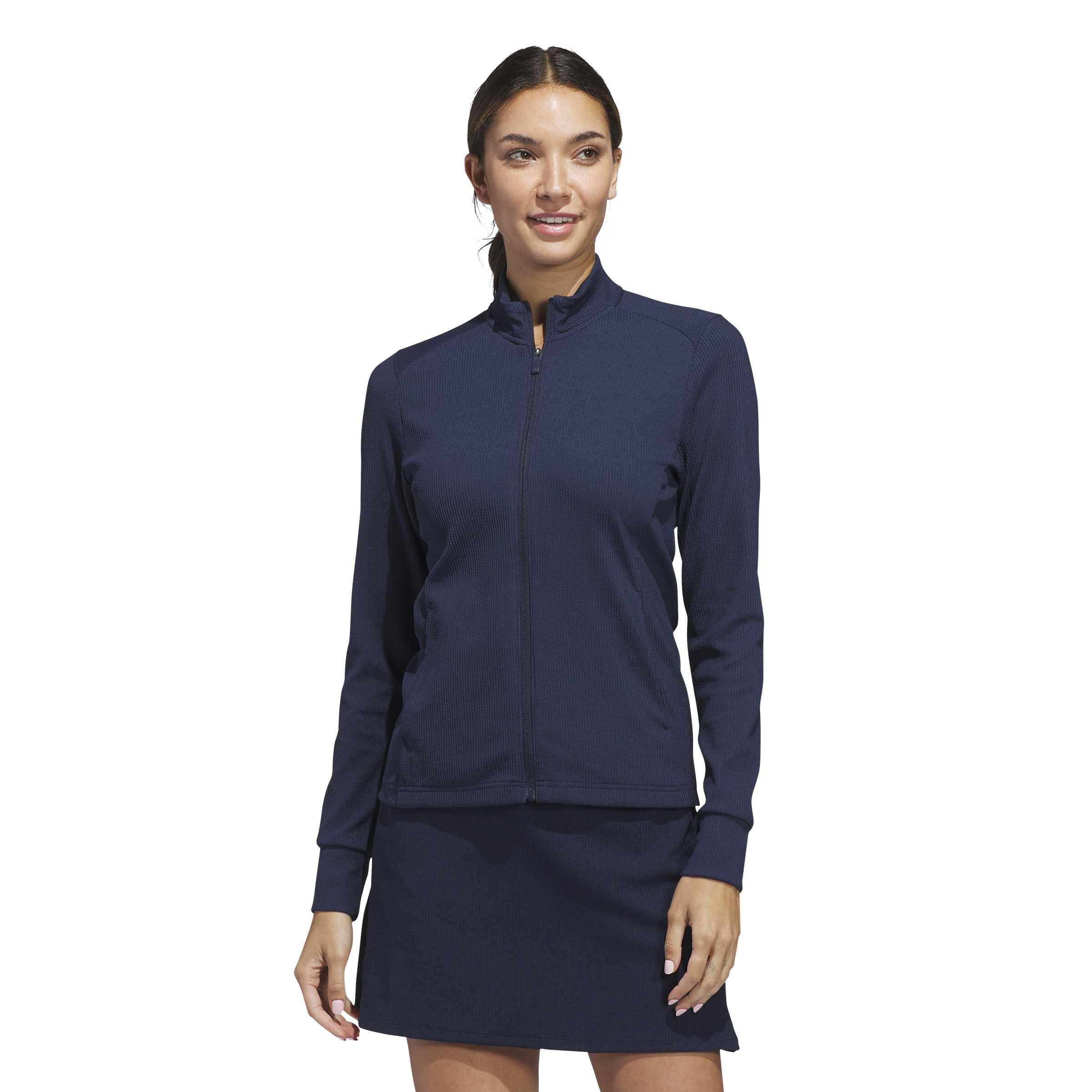 

                                                    adidas Women's PERFORMANCE TEXTURE FULL ZIP JACKET