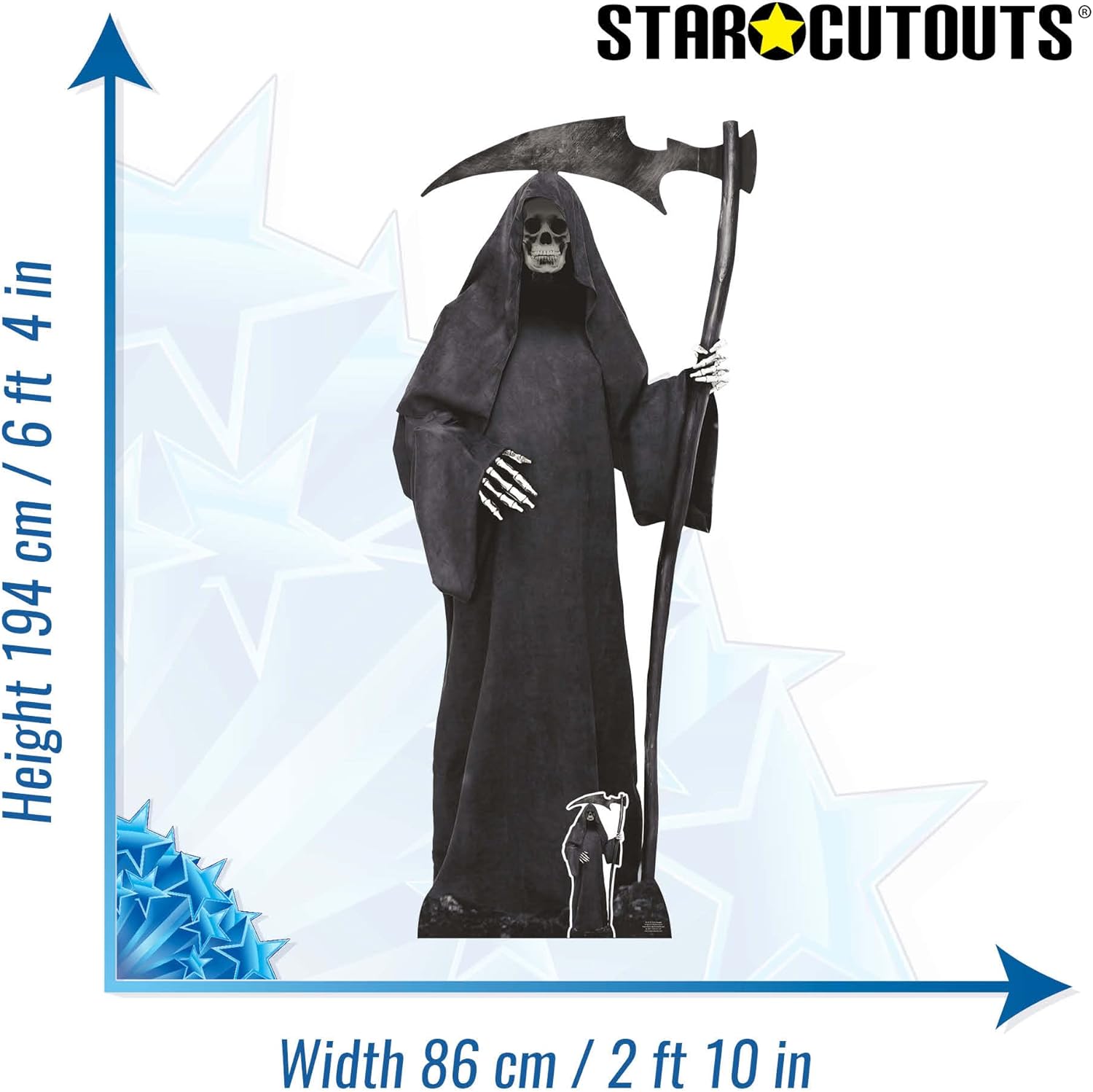 SC4120 Grim Reaper Cardboard Cut Out Height 194cm