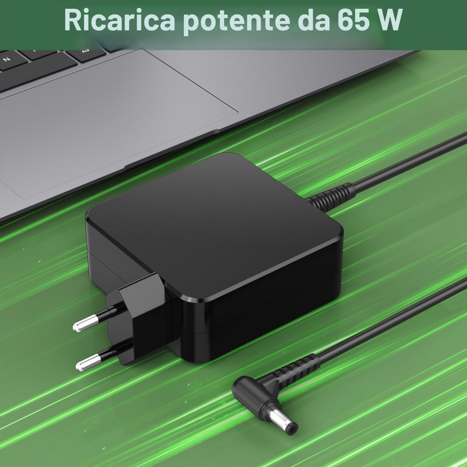 Alimentatore di rete da 65 W per Lenovo