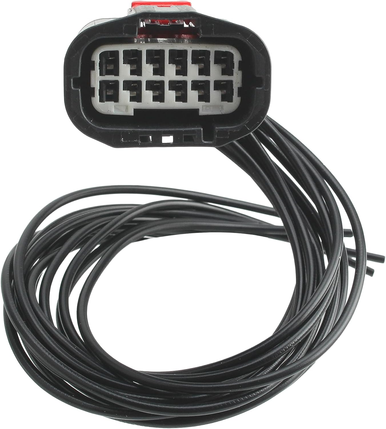 AUTOKAY Headlight Connector Pigtail Harness Plug fit for Chrysler 300 2011-2019 Xenon HID LED 12-Wire Replaces 68196278AD 68358148AA