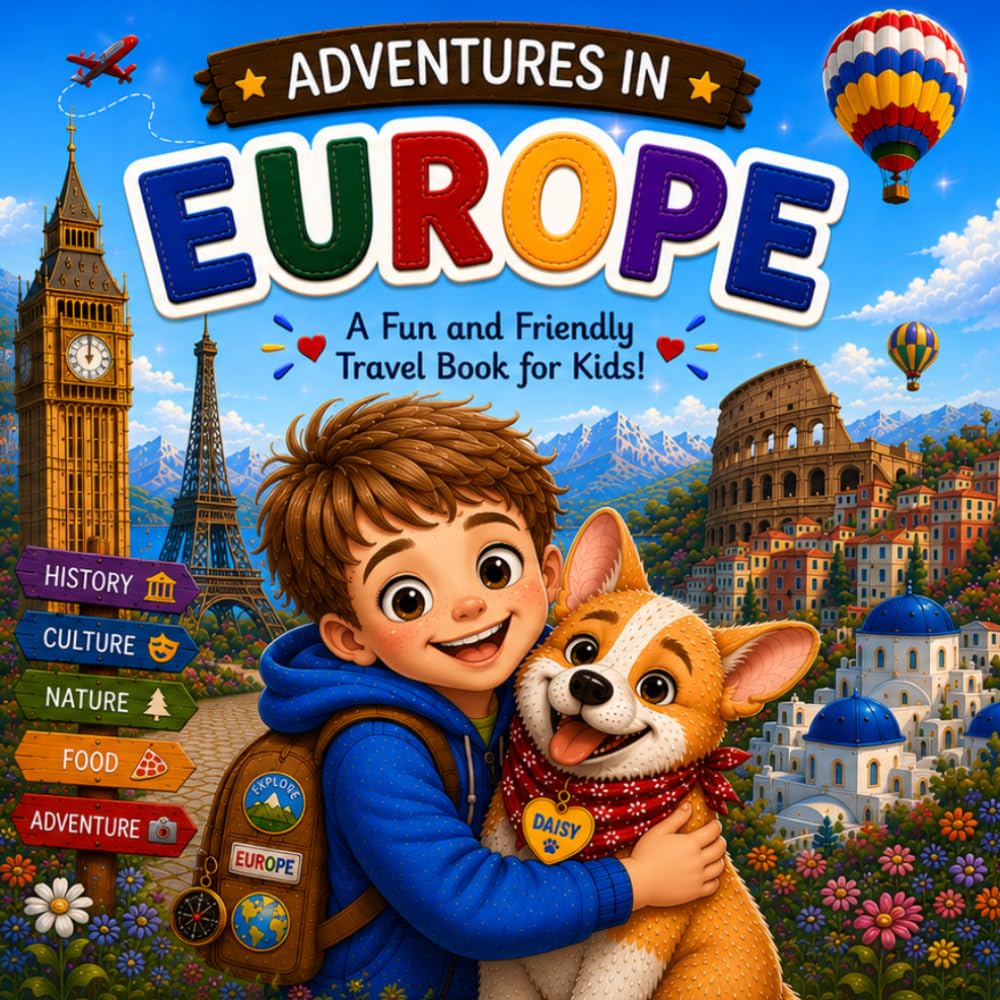 Adventures in Europe-Part1: Exploring London, Paris and Finland with Oliver and Daisy