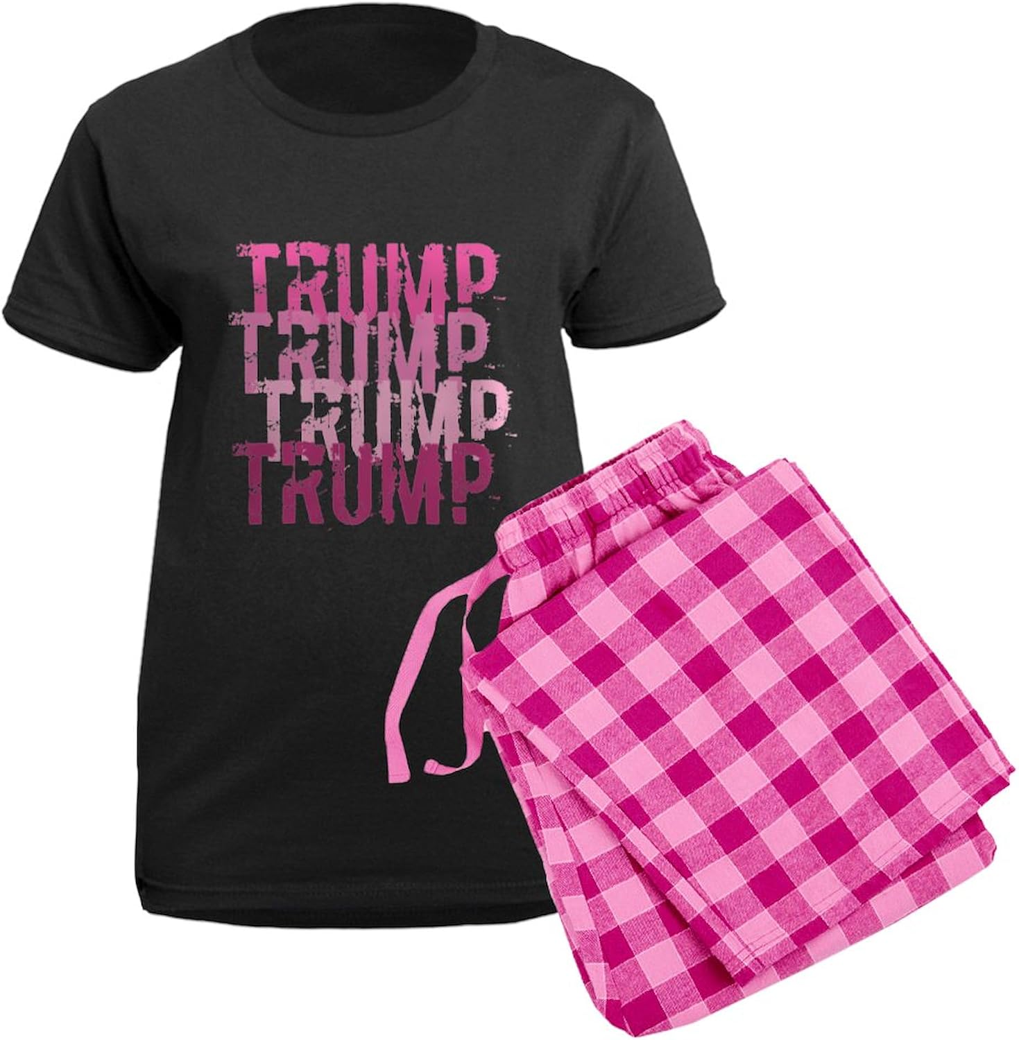 CafePress Pink Trump Pajamas Womens Novelty PJ Sleepwear