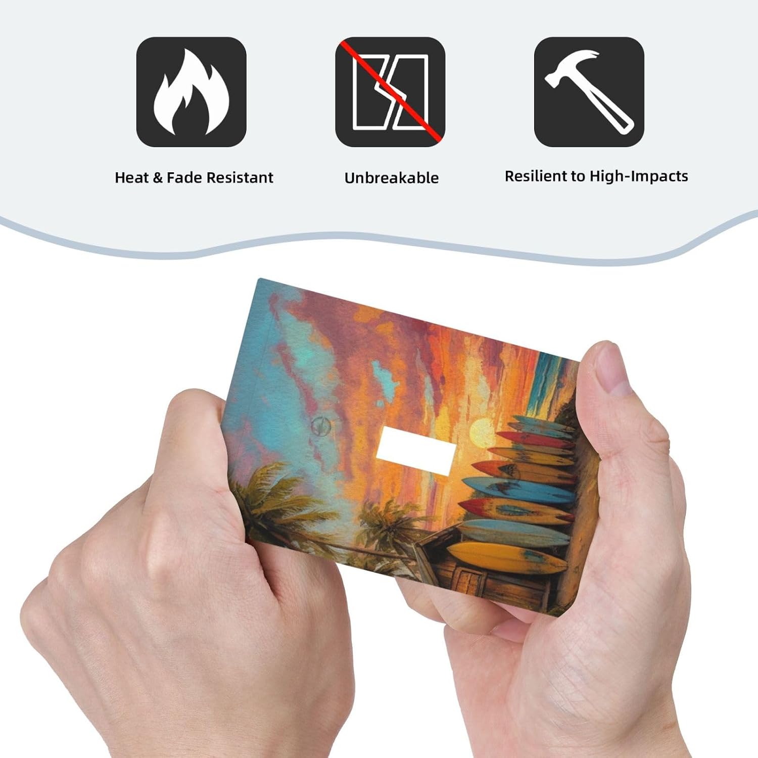 Decorative Art Light Switch Covers Sunset Surfboards Single Toggle Wall Plate Decorative Switchcover Electrical Switchplate for Home Decor
