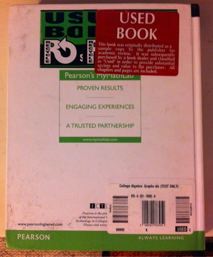 College Algebra: Graphs and Models (5th Edition)