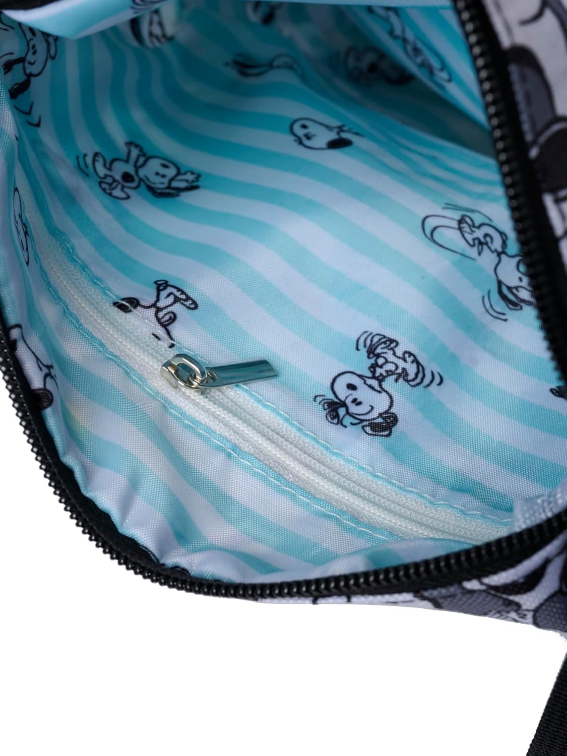 Peanuts Crossbody Bag Snoopy Woodstock All Over Print Passport Travel - Image 6