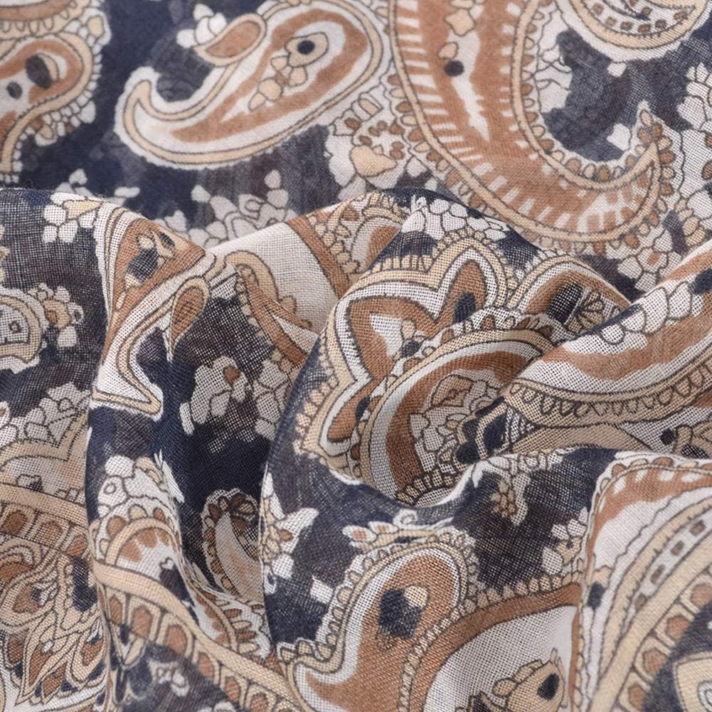 GERINLY Fashion Paisley Scarves Womens Evening Shawl Party Wrap