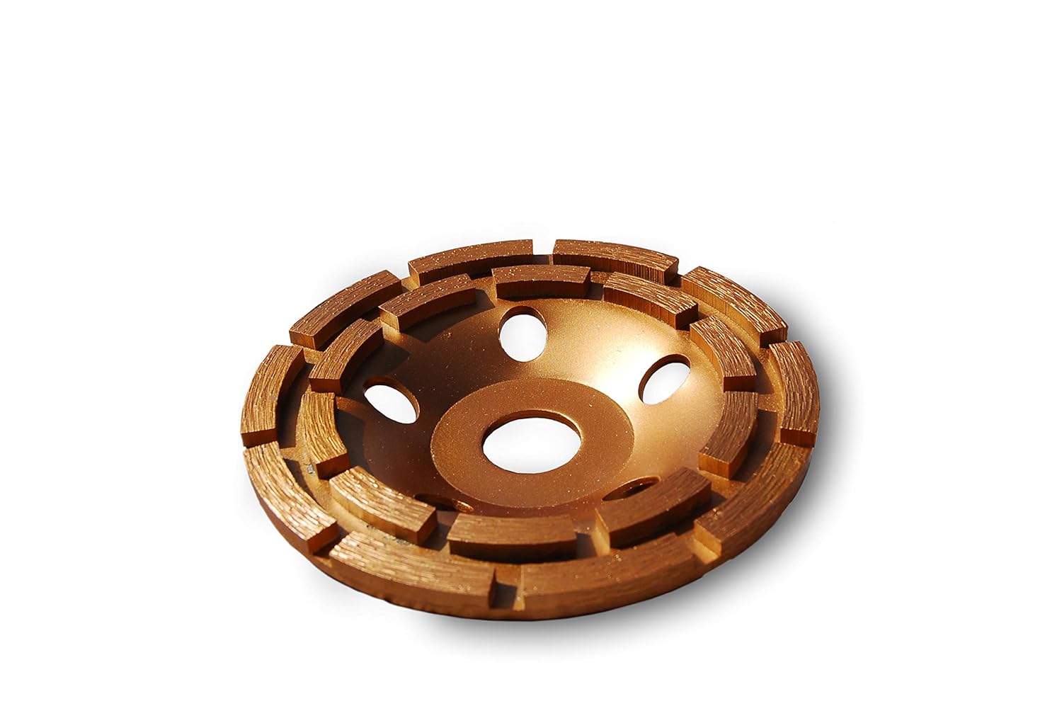 Doppelsegment Diamantschleiftopf 125 Mm – Mit 22,23 Mm Aufnahme Für Betonschleifen