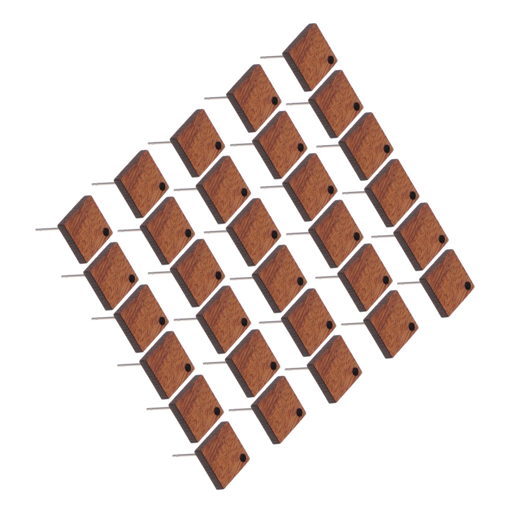 NUOBESTY 90stücke Geometrische Ohrringe Bastelmaterialien Ohrring Zubehör Für Kreative Schmuckherstellung Für Einzigartige Ohrringe Mit Perlen Und Anhängern