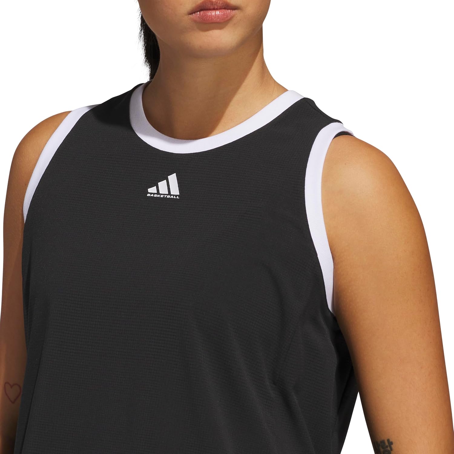 Adidas Womens Crazylite Woven Basketball Tank Top - Image 4