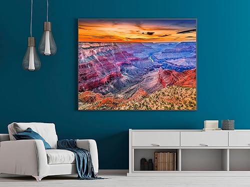 Miniatura 2 de Rompecabezas de 1000 piezas para el Parque Nacional del Gran Cañón de Colorado, rompecabezas de otoño para adultos de 1000 piezas en adelante,