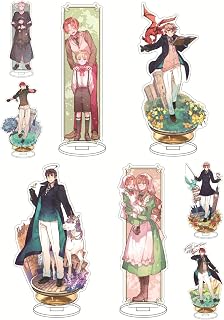 ヘタリア アクリルスタンド 台座付き 透明アクリル 全身キャラクター置物 卓上飾り デスク装飾 コレクション アニメグッズ 非公式 (16CM,8)