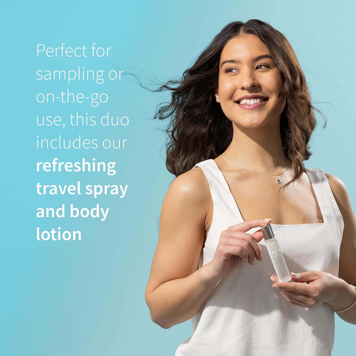 Inis the Energy of the Sea Cologne & Body Lotion Sampler Set - Travel Size Toiletries for Women and Men - Unisex Ocean Fresh Fragrance