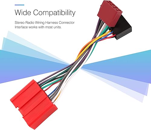 Miniatura 2 de RDBS Arnés de radio apto para modelos Mazda 2001-2007 Tribute Mpv Miata CX7 CX9 Protege conector de cableado estéreo