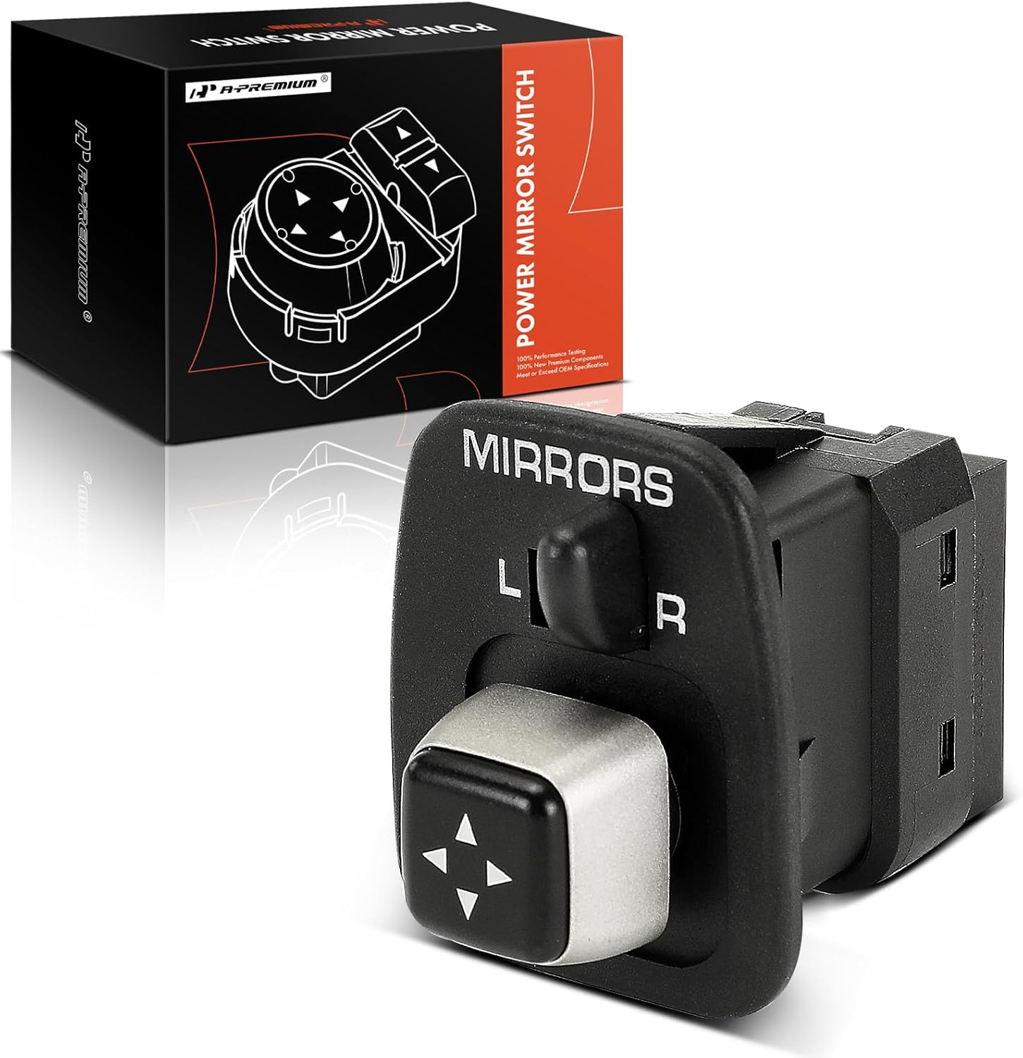 A-Premium Power Mirror Switch Compatible with Lincoln Town Car 2004 2005 2006 2007 2008