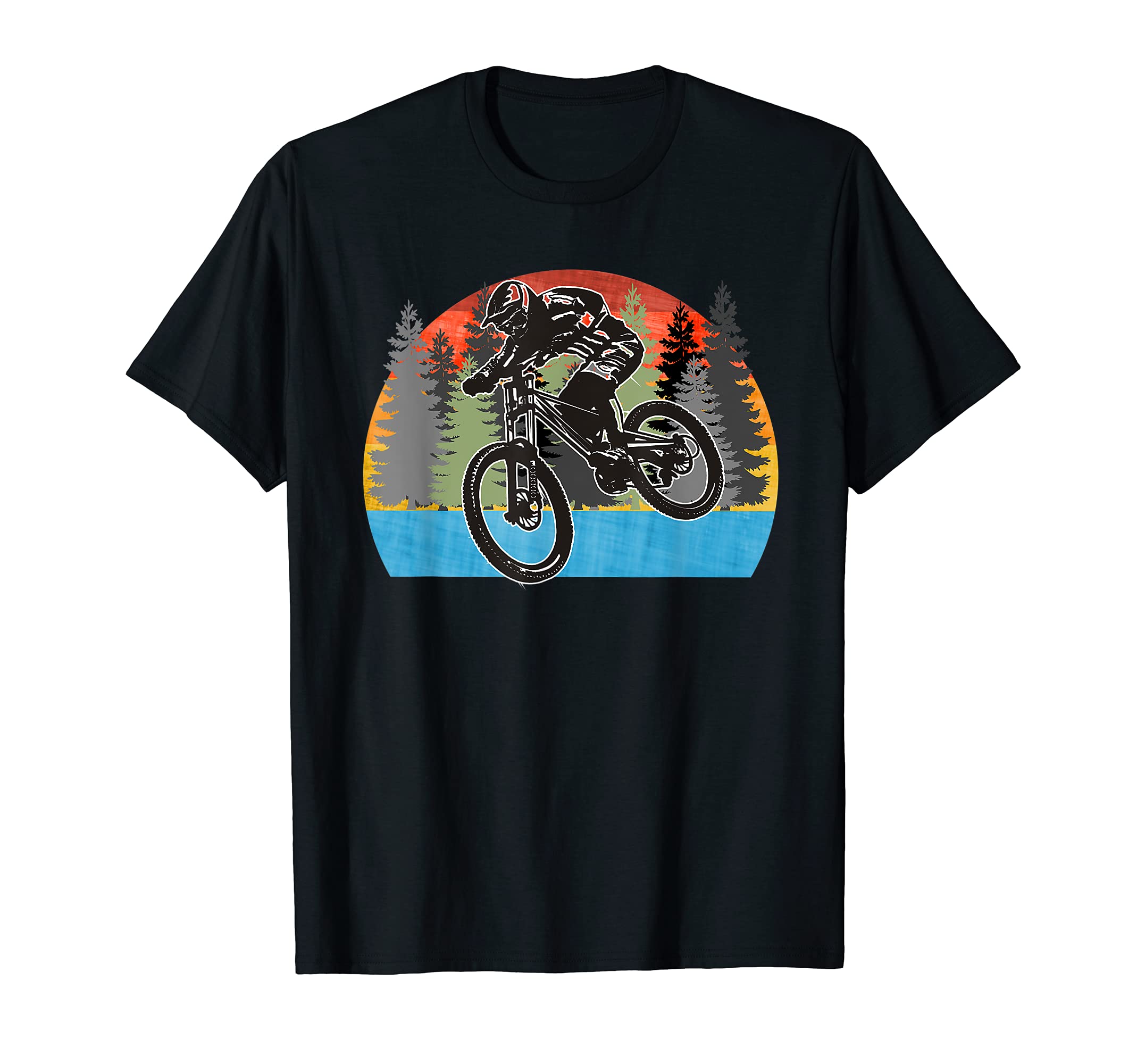 Mountain Bike MTB gift idea bike menMountain Bike Bicycle MTB Mountain Bike T-ShirtOEKO-TEX STANDARD 100