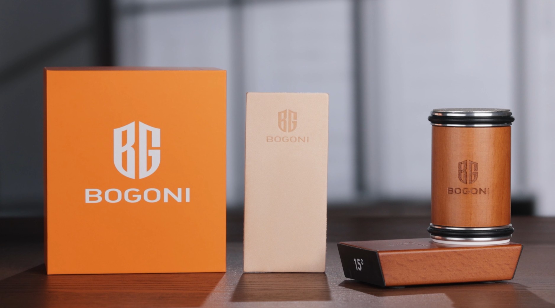 Rolling Knife Sharpener, Diamond and Ceramic Discs, 15° & 20